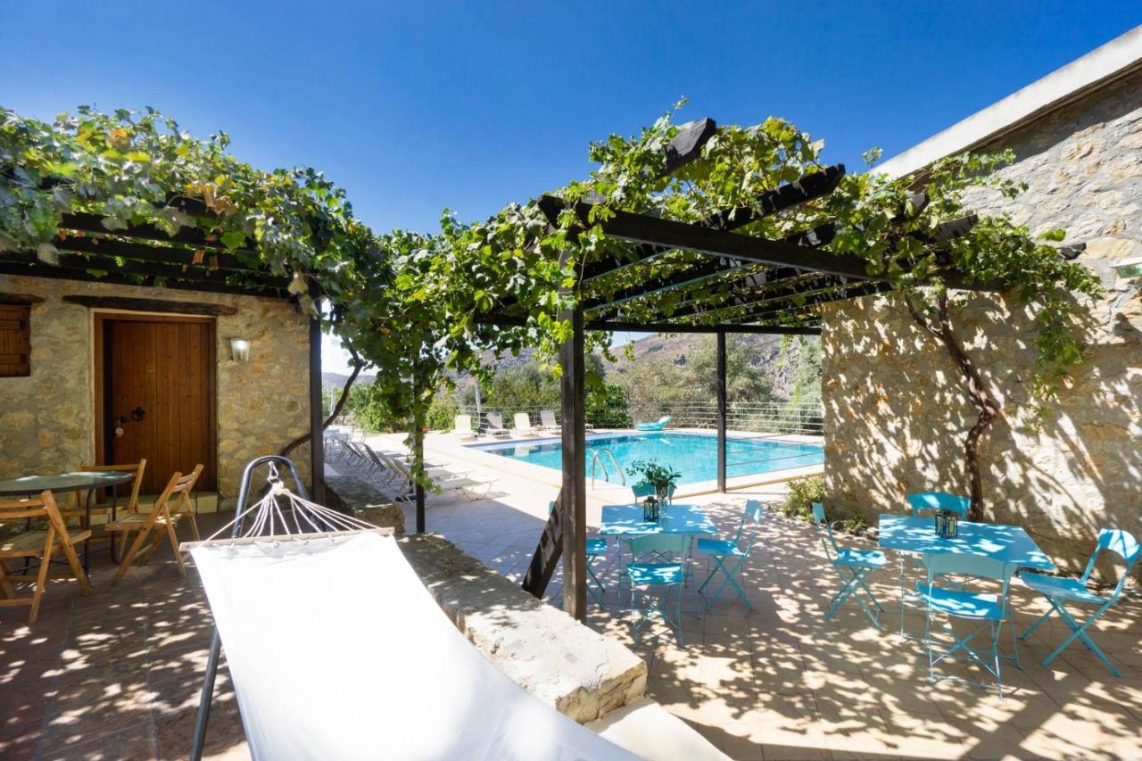 Villa Talos Paleochora Buitenkant foto